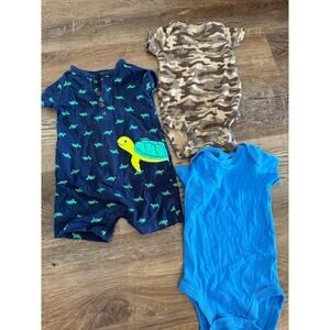 Carter's Baby Boy 3 Month Lot of Summer Clothes
